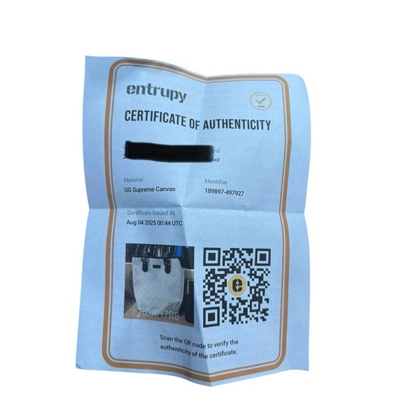 Vintage Gucci GG Canvas Tote Bag White Monogram Black Leather Trim - Picture 12 of 12